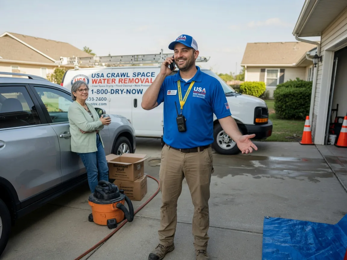 Crawl Space Water Removal Ringling, OK FAQs